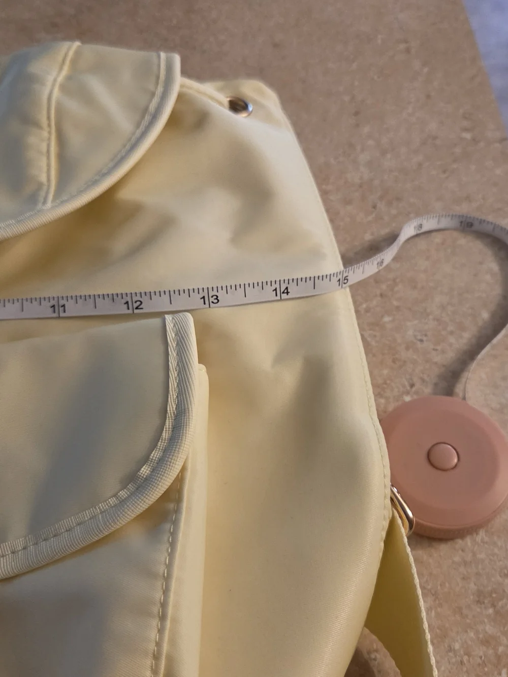 Year of Ours Baby Yellow Backpack NWT